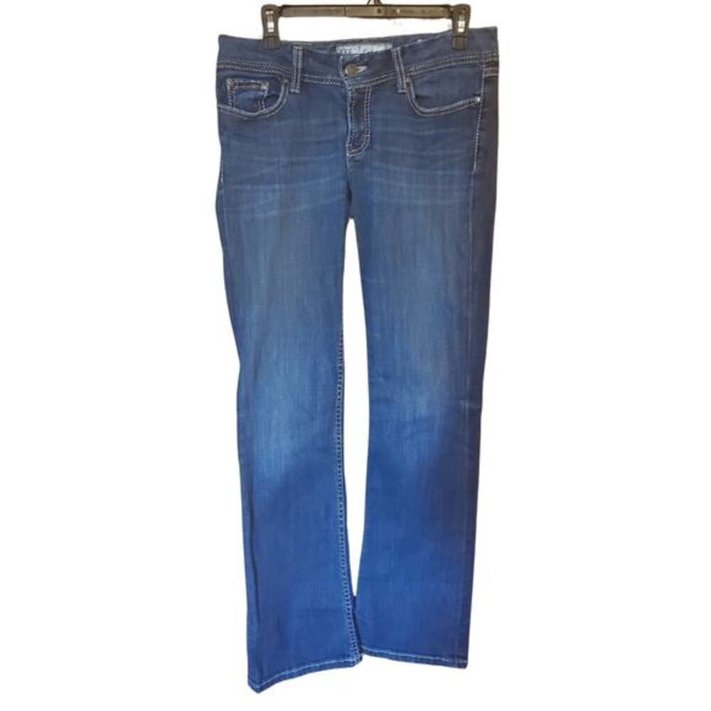 BKE Sabrina Jeans Women 28R 28x31.5 Bootcut Medium Wash Stretch‎ Low Rise
